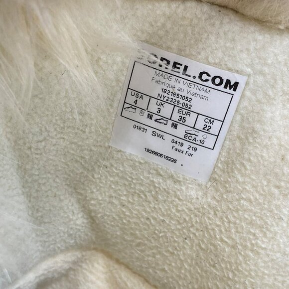 Sorel Tofino II Gray/Black Snow Boots Winter Big Girl's Size 4 - Picture 9 of 10